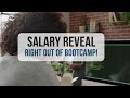 Jr software engineer salary right after coding bootcamp