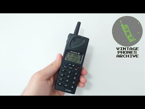 Ericsson SH888 - The first MODEM Mobile phone - menu browse, ringtones