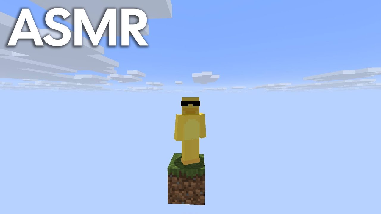 ASMR Jugando Minecraft ONE BLOCK