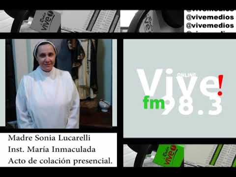 Madre Sonia Lucarelli Acto presencial IMI