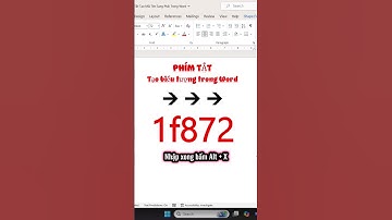 Phím Tắt TạoBiểu Tượng Mũi Tên Sang Phải Trong Word #kienthuc #excel #freefire #exceltips #tintuc