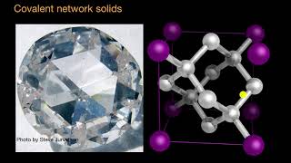 Covalent network solids | Intermolecular forces and properties | AP Chemistry | Khan Academy