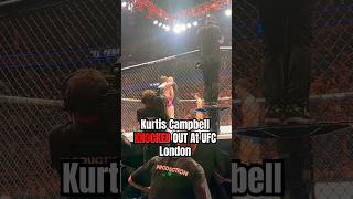 Kurtis Campbell KNOCKED OUT At UFC London #UFC #MMA #Shorts