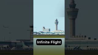 Infinite Flight vs Real Life #infiniteflight #shorts #infiniteflightpro #infiniteflightglobal