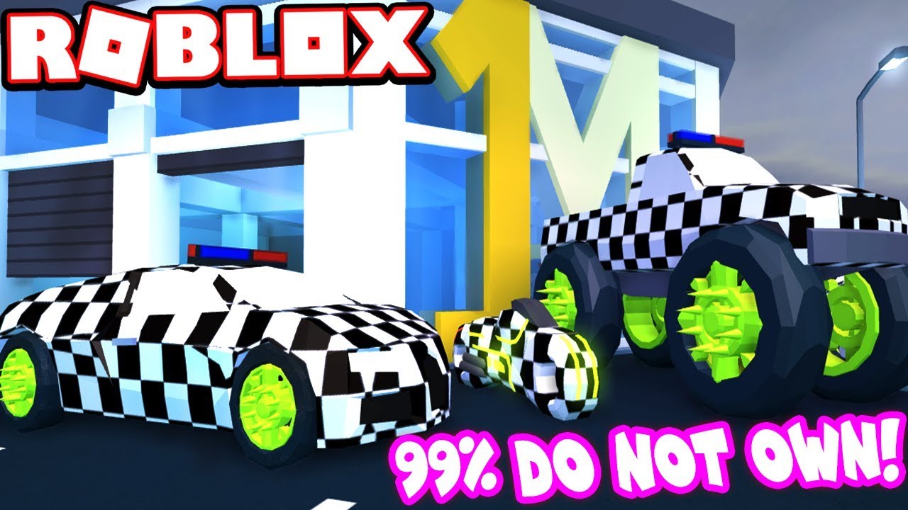 99 Of Jailbreak Players Don T Have This Skin Roblox Jailbreak Youtube - jailbreak roblox rarest skins