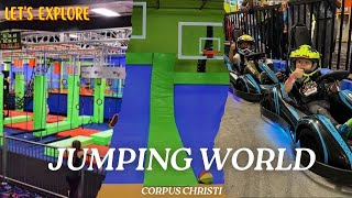 Let's explore Jumping World Trampoline & Adventure Park, Corpus Christi, Texas