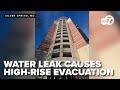 Most residents safe to return after major water leak at Md. high-rise apartment building
