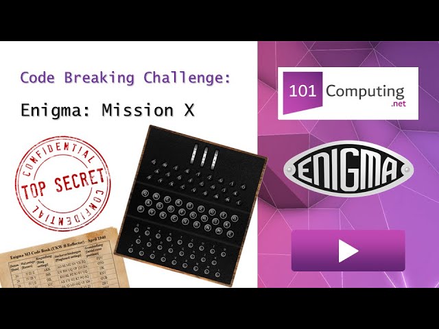Enigma Code Breaking Challenge 101computing Net Youtube Enigma Code Breaking Challenge 101computing Net Youtube