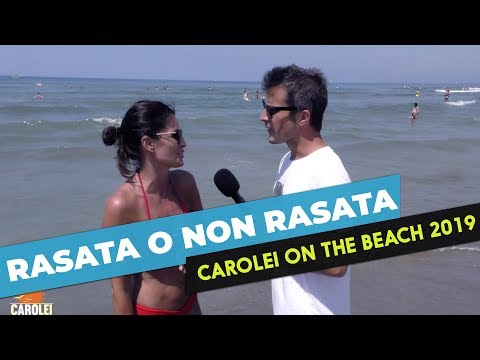 Rasata o non rasata? Carolei On The Beach 2019