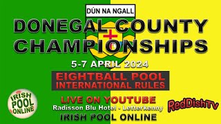 Donegal County Championships 2024 - Table 2 - Eightball Pool International Rules