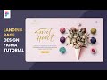 Trying My Favorite ice cream landing page UI | UI design | FIgma | Speed UI | landing page