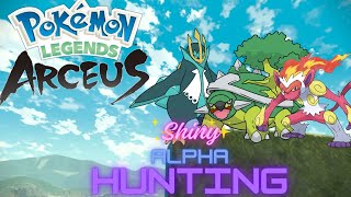 🔴Live Hunting Alpha Gen 4 Starters In Pokémon Legends Arceus ( Day 15) #shorts