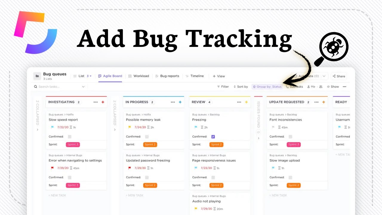 How to Add Bug Tracking in ClickUp (Simple Issue Tracking Tip) - YouTube
