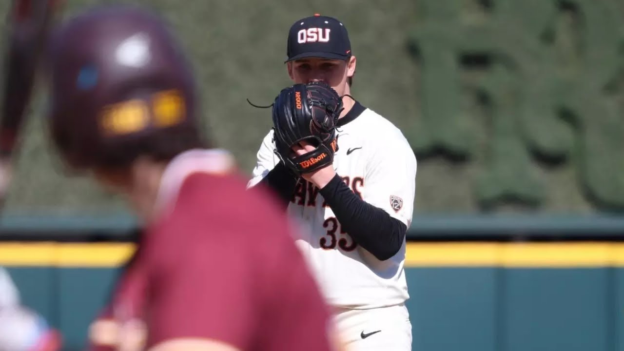 Zach Kmatz 2025 College Baseball Highlights! | Oregon State Beavers