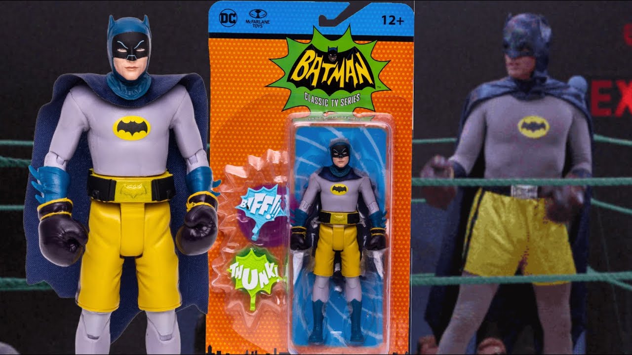 DC Retro - Figurine Batman 66 Batman in Boxing Gloves 15 cm