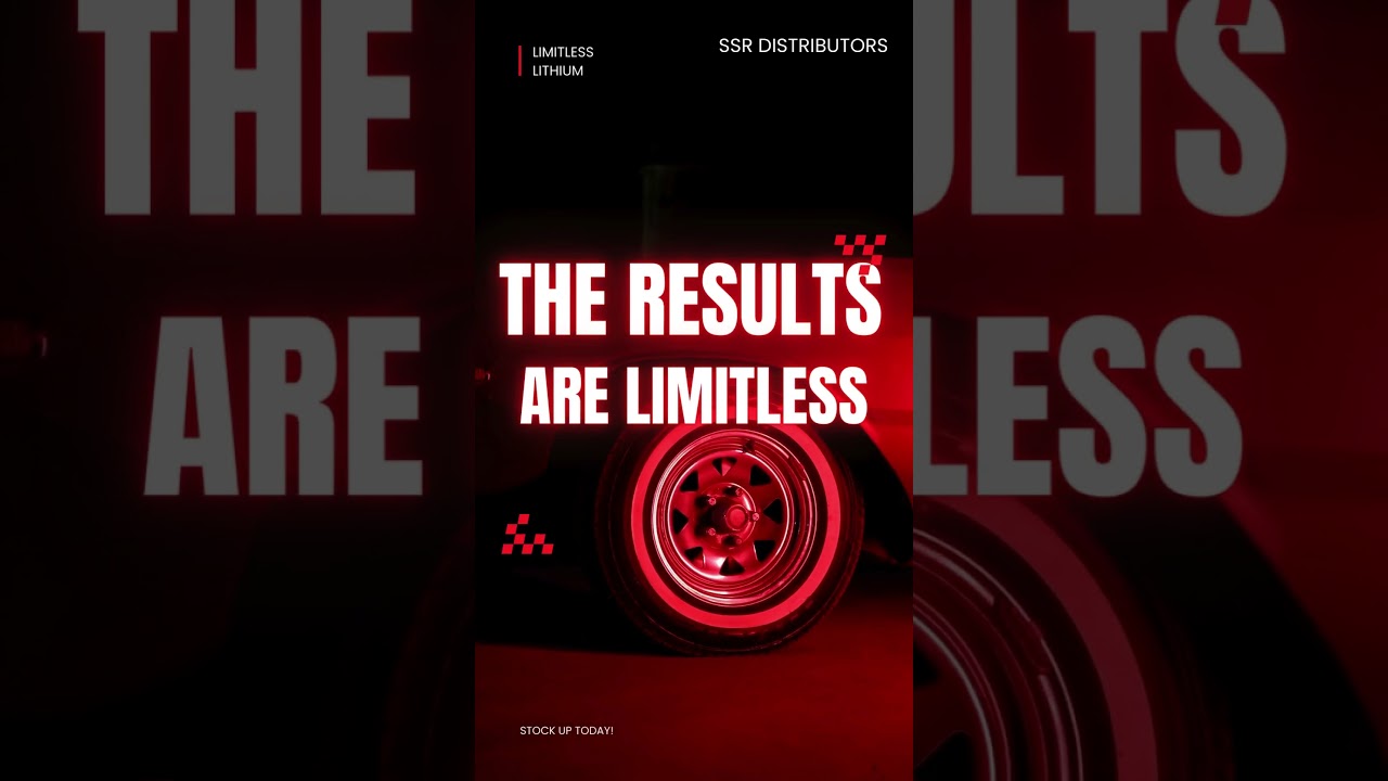 Limitless Lithium Batteries NOW at SSR Distributors