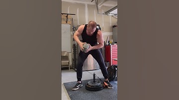 Grip Training Combo | 120 Rolling Thunder + 36.4 Blob Transfer | #grip #training #workout #fatgripz