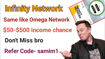 $50-$500 Dollar income chance | Infinity Network New Best Mining App | @CryptoRobiNr