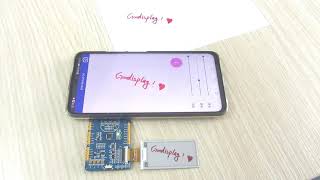 NFC E-ink Display Board Electronic Paper SPI Screen Module DENFC-M01 2.13 inch Tir-color Refresh