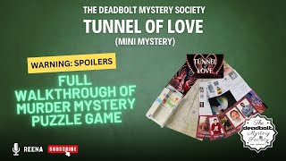 Deadbolt Mystery Society - Tunnel of Love - Full Walkthrough screenshot 5