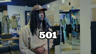 501 - I Love My Choppa (TAY K) | Jackin For Beats (Live Performance) Arkansas Rapper