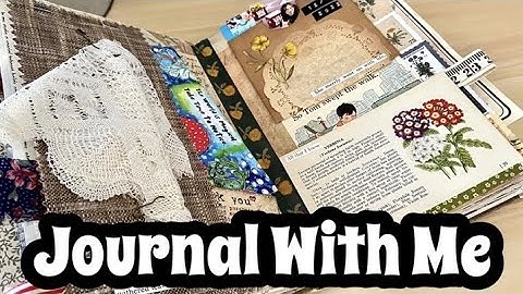 Junk Journal With Me / Little Women Journal / Your Creative Studio / Journal Tutorial