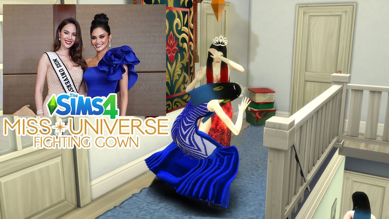 Sims 4 - Miss Universe Gown Catfight