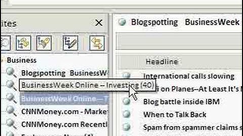 Comparing Free Desktop RSS Readers- RSSowl, Feedreader, Omea