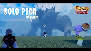 [GPO] SOLO PICA IN 8MIN.