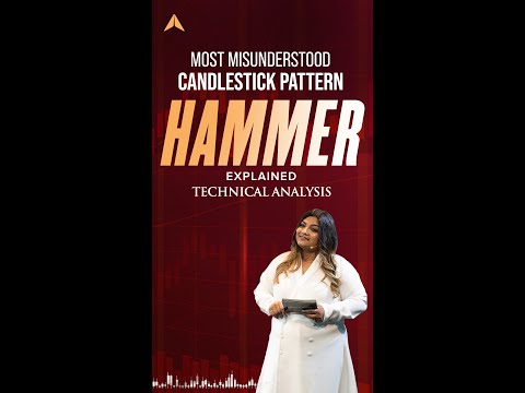 HAMMER: THE MOST MISUNDERSTOOD CANDLESTICK PATTERN.   #asmitapatel  #hammer