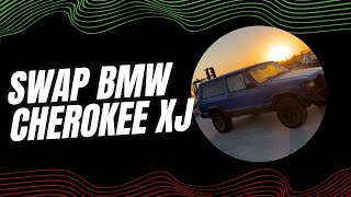 Desmontando Jeep Cherokee XJ para SWAP BMW M57