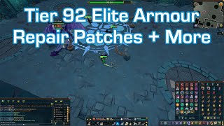 Tier 92 Elite Armour Repair Patches & More