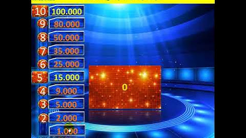 SEN ĐÁ STUDIO | 100 TRIỆU 1 PHÚT | TRÒ CHƠI DẠY HỌC POWERPOINT