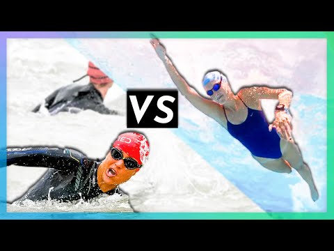 Triathlon Swim Technique vs Pool Swim Technique