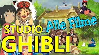 Alle Studio Ghibli Filme