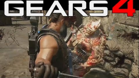 Gears of War 4 Multiplayer Online Gameplay Knife Execution & More (Gears 4 Beta Xbox One)