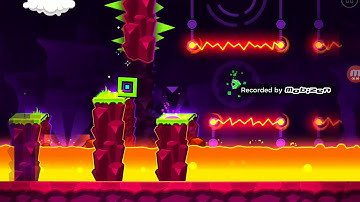 Geometry dash Level 21 FINGERDASH 100% All Levels All Coins