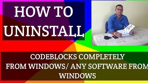 How To Uninstall CodeBlocks Completely From Windows || Uninstall any Software from Windows (Hindi)