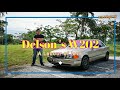 Mercedes Benz W202 Fan Car, 1995, Genting Hill Climb In The Wet / Delson's Lovely Restoration Work.