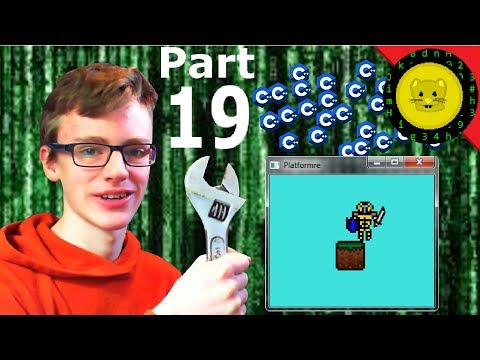 C++ 2D Platformer Video Game Tutorial Part 19 | Collision Detection Platforms & Player