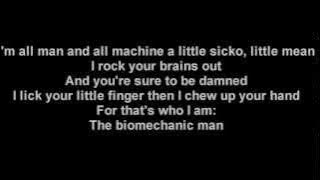 Lordi - Biomechanic Man | Lyrics on screen | HD