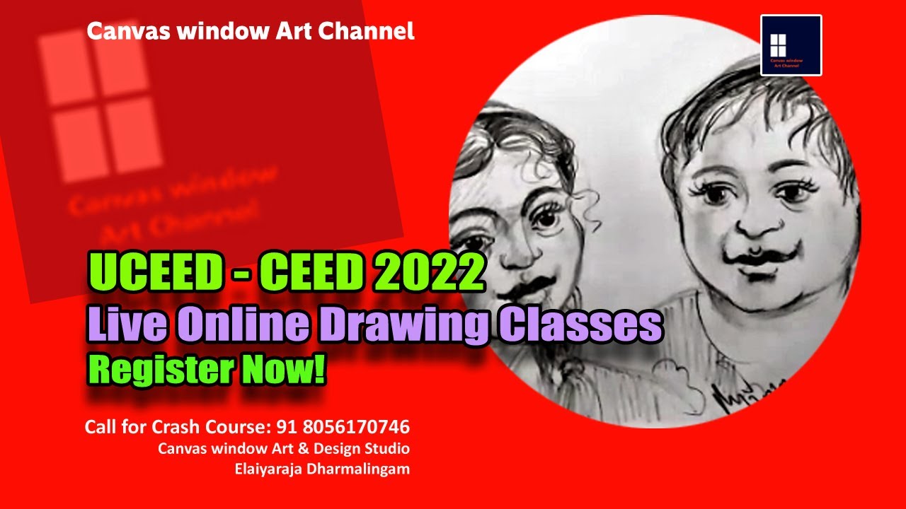 UCEED | CEED 2022 live Online Drawing Classes | Register Now!