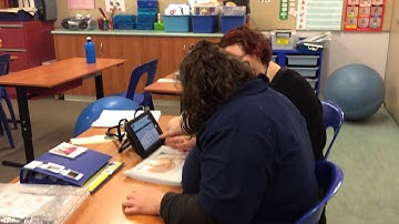 Shared reading with Proloquo2Go