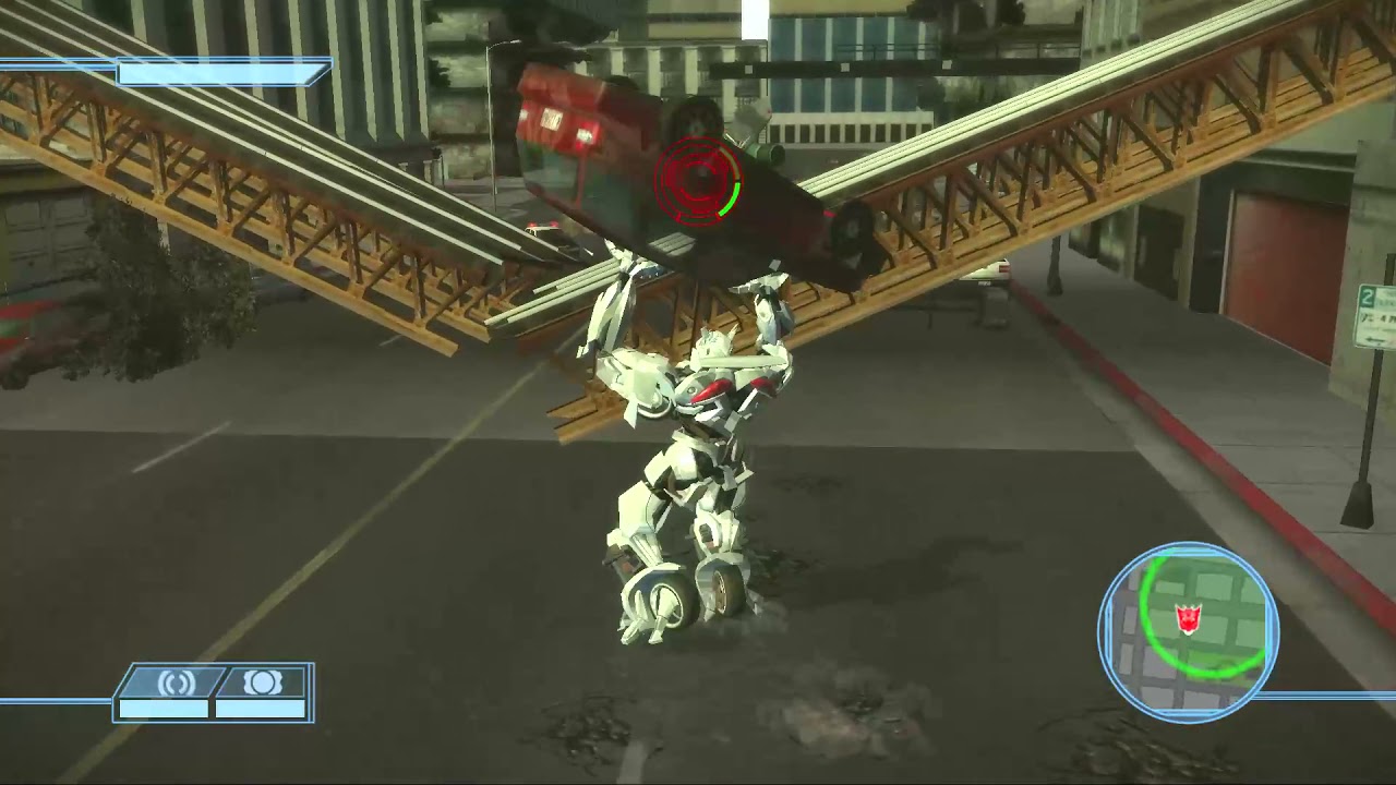 Unfriendly Skies Jazz vs Starscream, Blackout (Transformers The Game