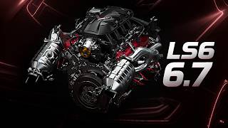 LS6 6.7L V8 Engine - The Most Powerful Corvette Engine Ever (2027 Corvette Grand Sport sound)