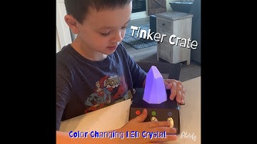Tinker Crate - Color Changing LED Crystal