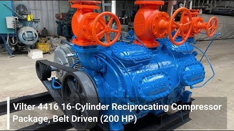 New Inventory of Vilter & Mycom Reciprocating Compressors at Genemco!