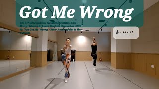 Got Me Wrong Linedance demo Intermediate #춤ㆍ서ㆍ이 #어디서든 #dance #즐춤 #언제든 