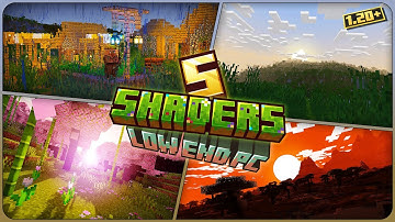 5 Shader Đẹp, Nhẹ Cho Máy Tính Cấu Hình Thấp, Yếu 1.20+ (5/2025)