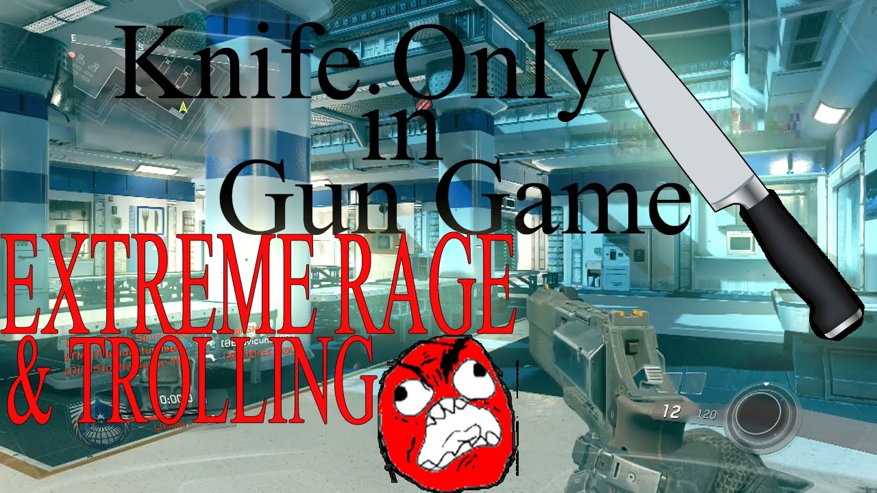trolling motor battery Infinite Warfare: Knife Only in Gun Game(EXTREME RAGE)!!!! Hilarious Trolling in Gun Game!!